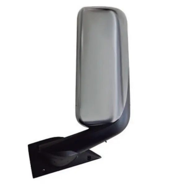 Fortpro Chrome Door Mirror Power/Heated Replacement For Freightliner Cascadia 2018+ Passenger Side | F247746 1