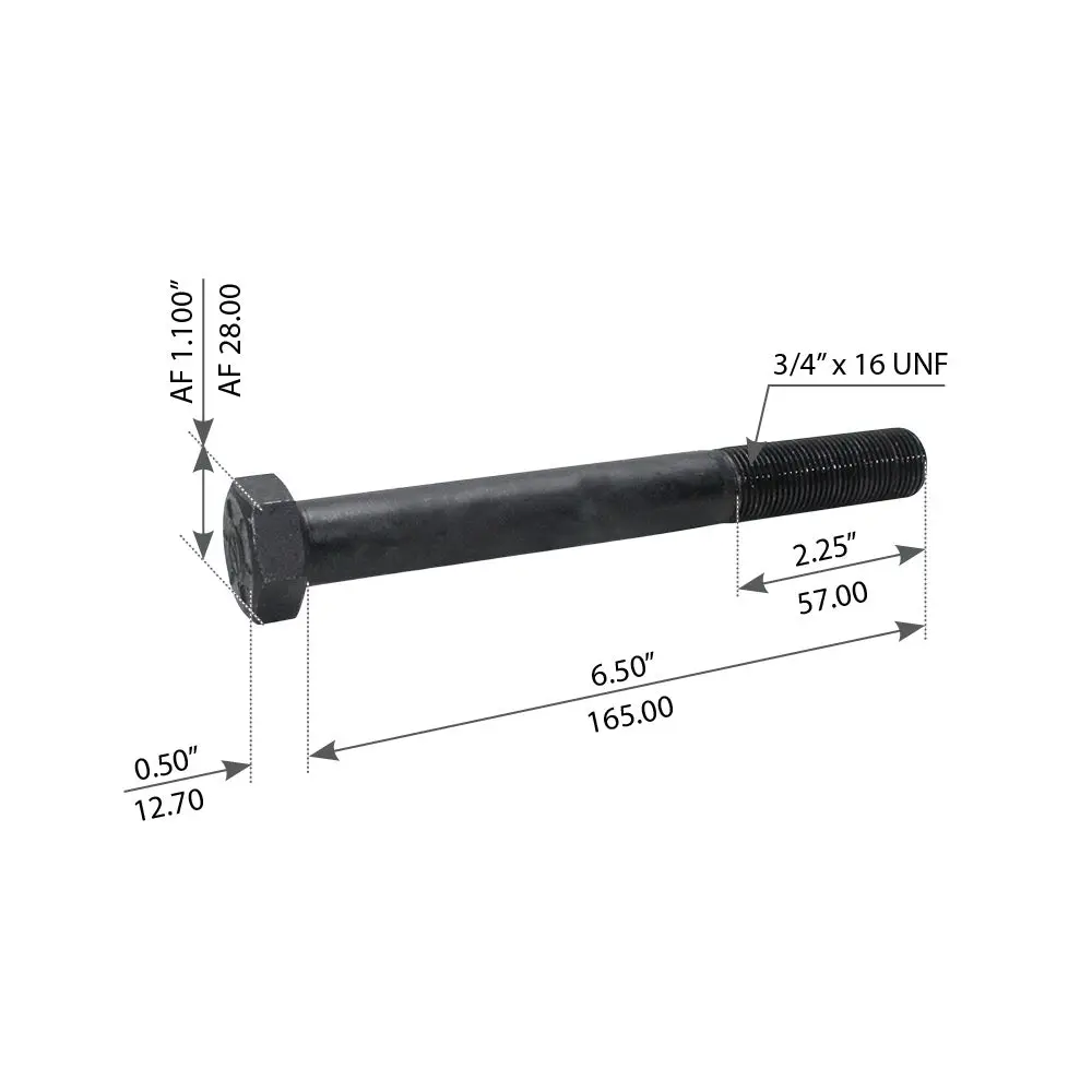 Fortpro Transmission Mount Bolt Replaces 21867-036, 21867-043 | F113108 2