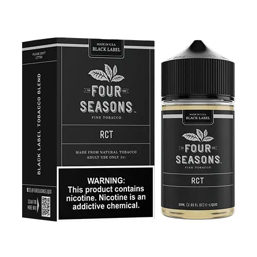 Rct By Four Seasons Fine Tobacco 60Ml 1