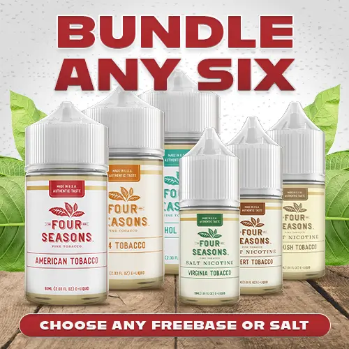 Four Seasons Fine Tobacco Pick 6 Bundle (360Ml) 1