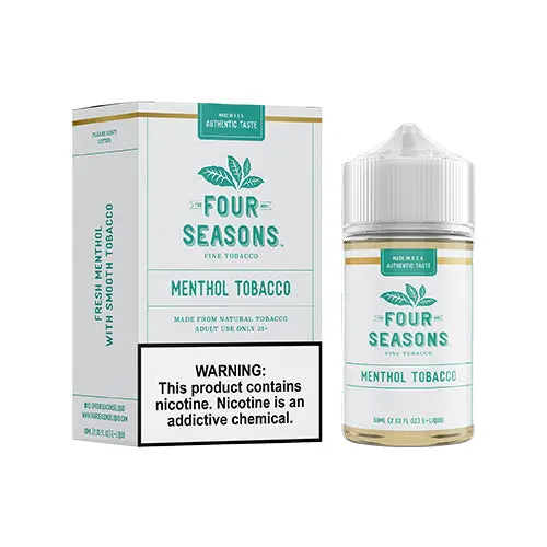 Menthol Tobacco By Four Seasons Fine Tobacco 60Ml 1