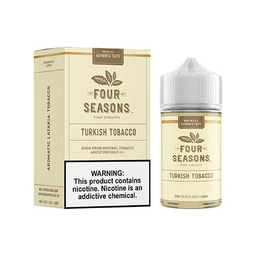 Turkish Tobacco By Four Seasons Fine Tobacco 60Ml 1