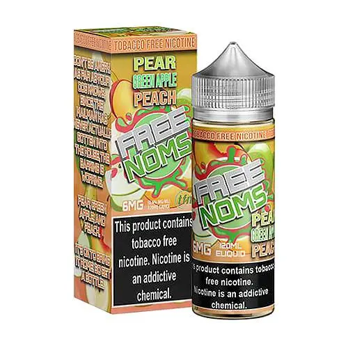 Pear Green Apple Peach By Free Noms 120Ml 1