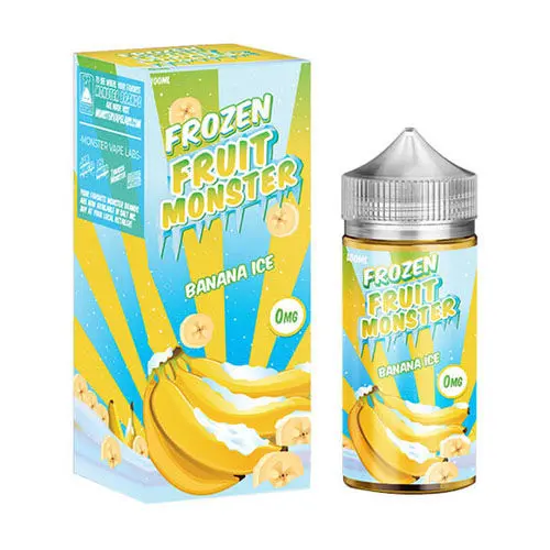 Jam Monster Frozen Fruit Monster Banana Ice – 100ml Iced Tropical Blend
