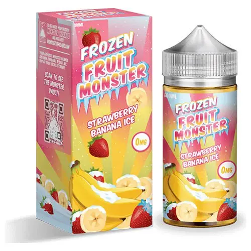 Strawberry Banana Ice By Frozen Fruit Monster 100Ml 1