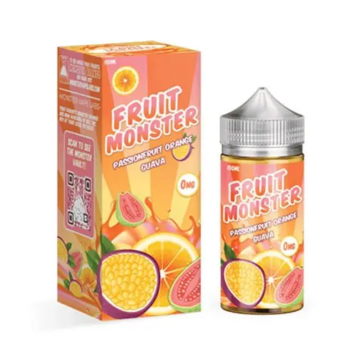 Fruit Monster Passionfruit Orange Guava By Jam Monster 100Ml 1