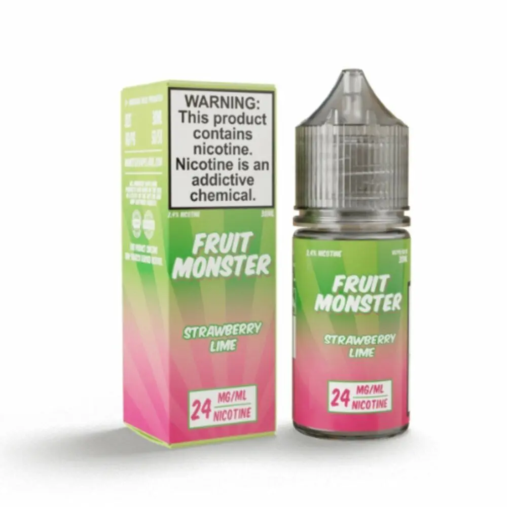 Fruit Monster Strawberry Lime By Jam Monster Salt 30Ml 1