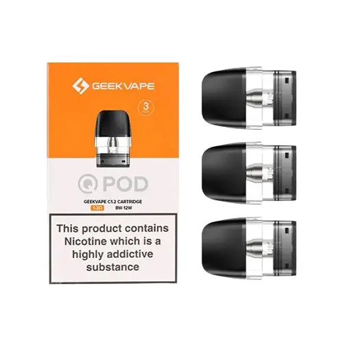 Geekvape Replacement Q Pod Cartridge 3-Pack 1