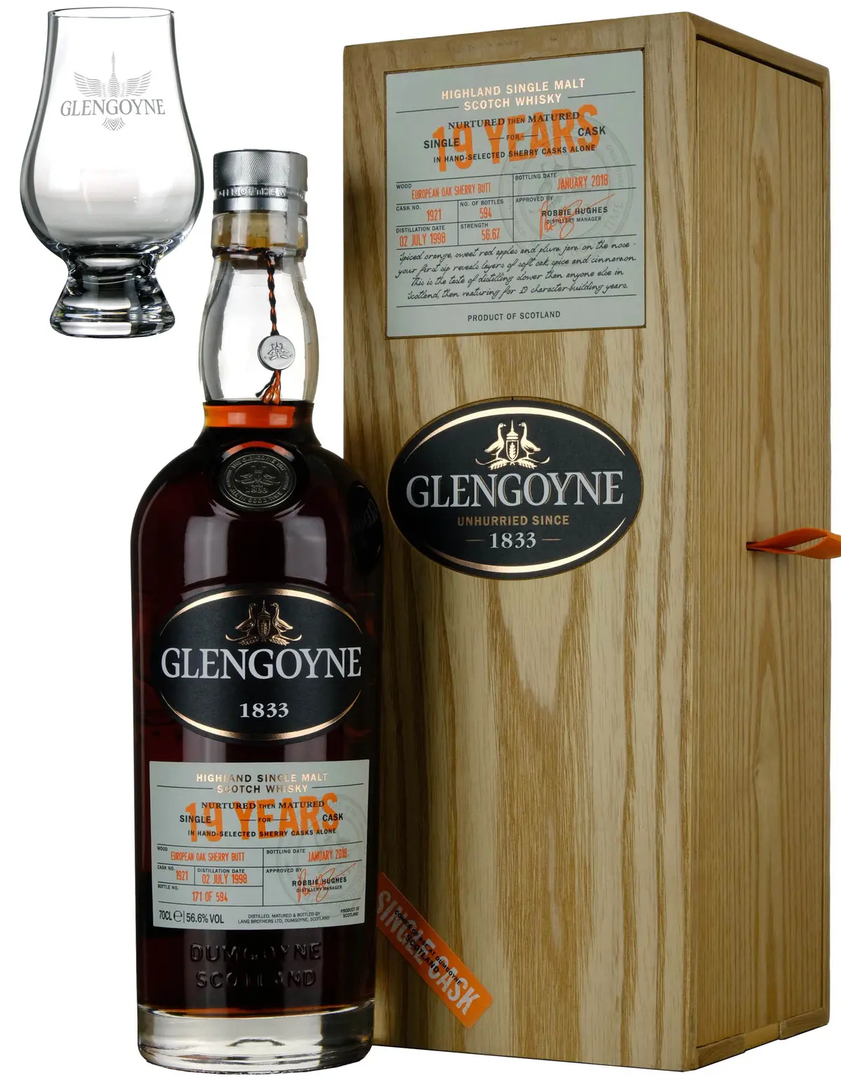 Glengoyne 1998-2018 | 19 Year Old Single Cask 1921 1