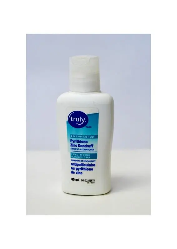 Hyg Truly 2In1 Zinc Danddruff Shampoo & Conditioner 60Ml 1