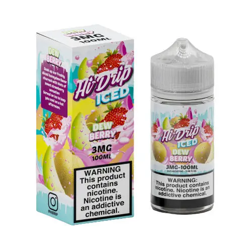 Dew Berry Iced (Honeydew Strawberry Iced) By Hi-Drip 100Ml 1