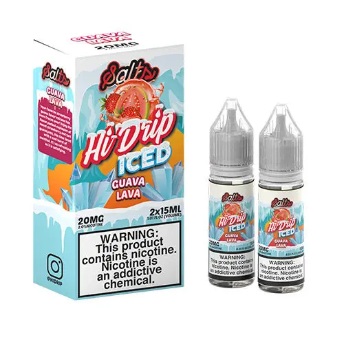 Guava Lava Iced By Hi-Drip Salts 30Ml 1