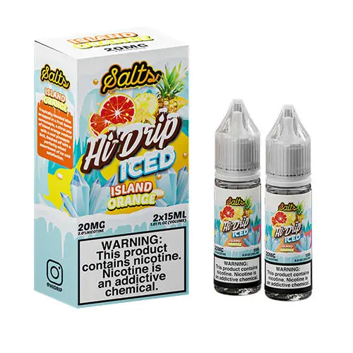 Island Orange Iced By Hi-Drip Salts 30Ml 1