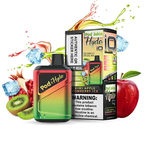 Hyde Iq Recharge Pod Juice Disposable Vape 5000 Puffs 7
