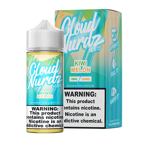 Kiwi Melon Iced By Cloud Nurdz 100Ml 1