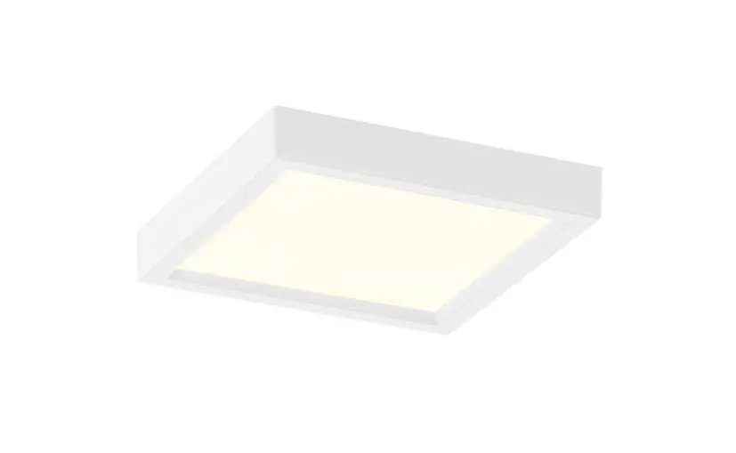 Troy 9" Square Led 5Cct Flushmount 1