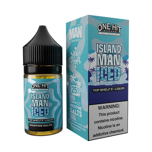 Island Man Iced By One Hit Wonder Salt E-Liquid 30Ml 1