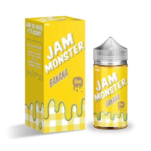 Banana By Jam Monster 100Ml 1