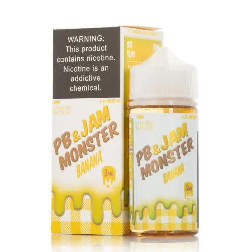 Banana Pb And Jam By Jam Monster 100Ml 1