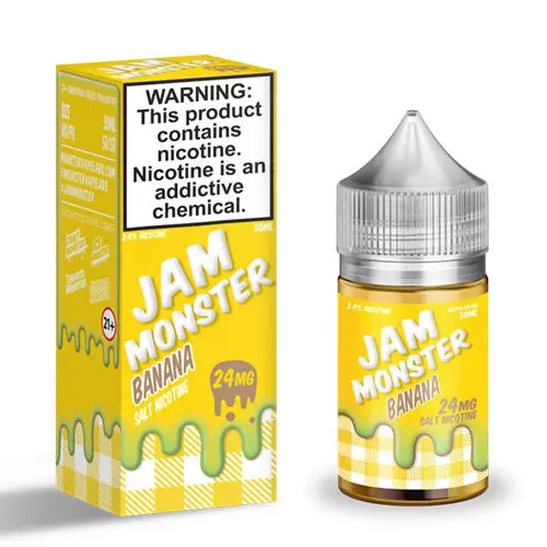 Banana By Jam Monster Salt 30Ml 1
