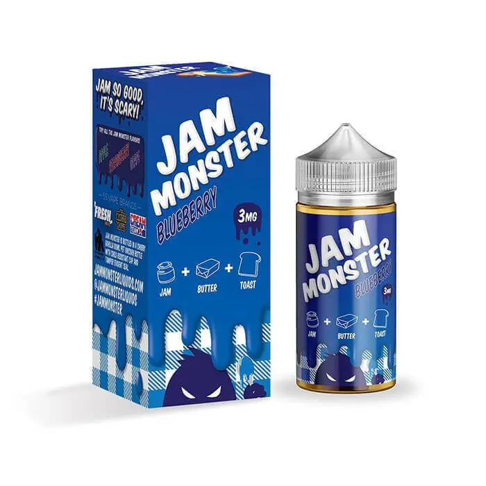 Jam Monster Blueberry 100Ml 1