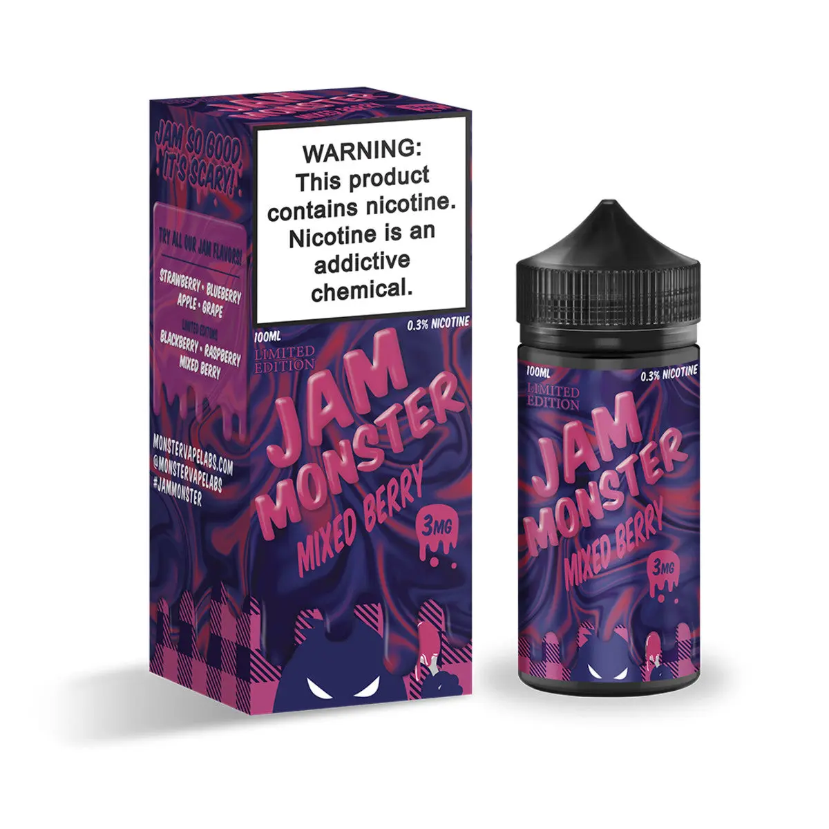 Mixed Berry By Jam Monster 100Ml 1