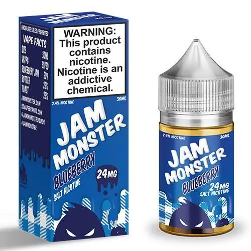 Blueberry By Jam Monster Salt 30Ml 1