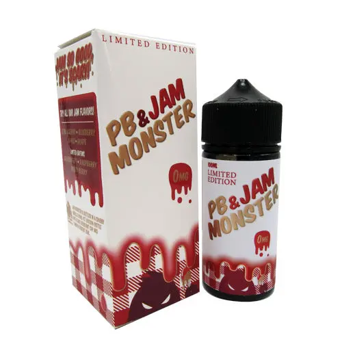 Strawberry Pb And Jam By Jam Monster 100Ml 1