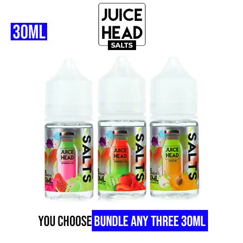 Juice Head Salts 30Ml Pick 3 Bundle (90Ml) 1