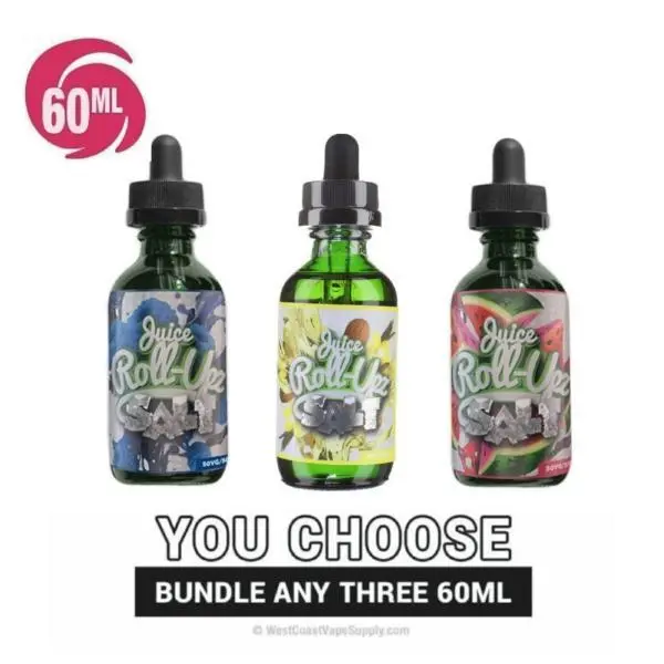 Juice Roll Upz Salt 30Ml Pick 3 Bundle (90Ml) 1