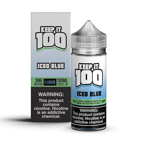 Iced Blue (Blue Slushie Iced) By Keep It 100 - 100Ml 2