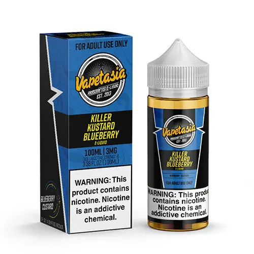 Killer Kustard Blueberry By Vapetasia 100Ml 1
