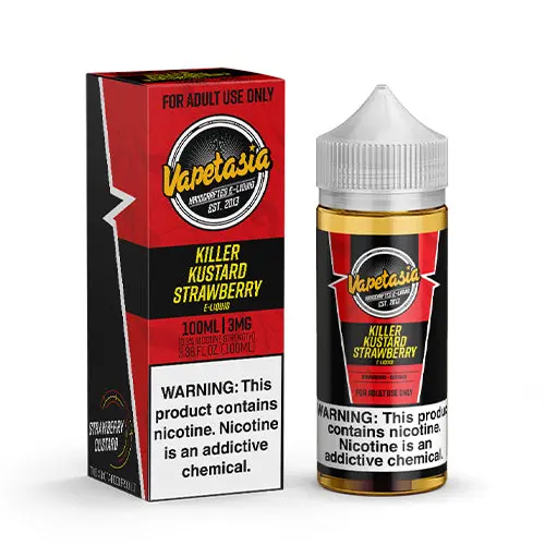 Killer Kustard Strawberry By Vapetasia 100Ml 1