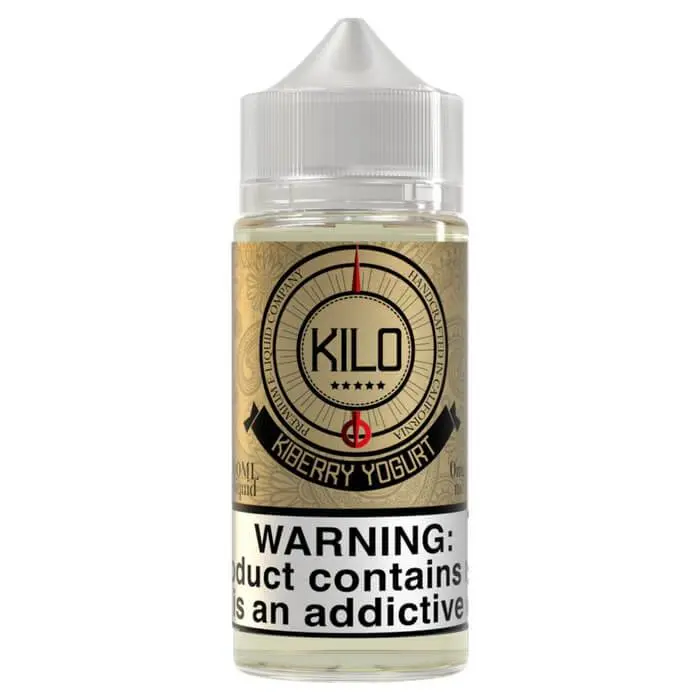 Kilo E-Liquids Kiberry Yogurt – 100ml Fruity Dairy Dessert E-Juice