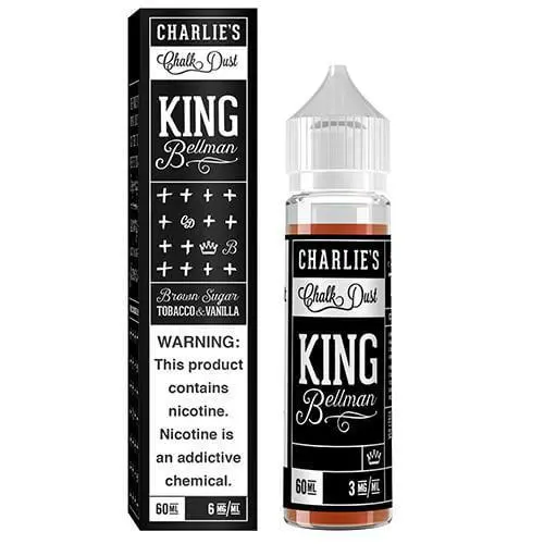 King Bellman Tobacco-Flavored E-Liquid by Charlie’s Chalk Dust – 60mL