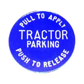 Fortpro Push-Pull Knob For Tractor Parking Valve (Blue) Replacement For Bendix 291041 | F224761 1