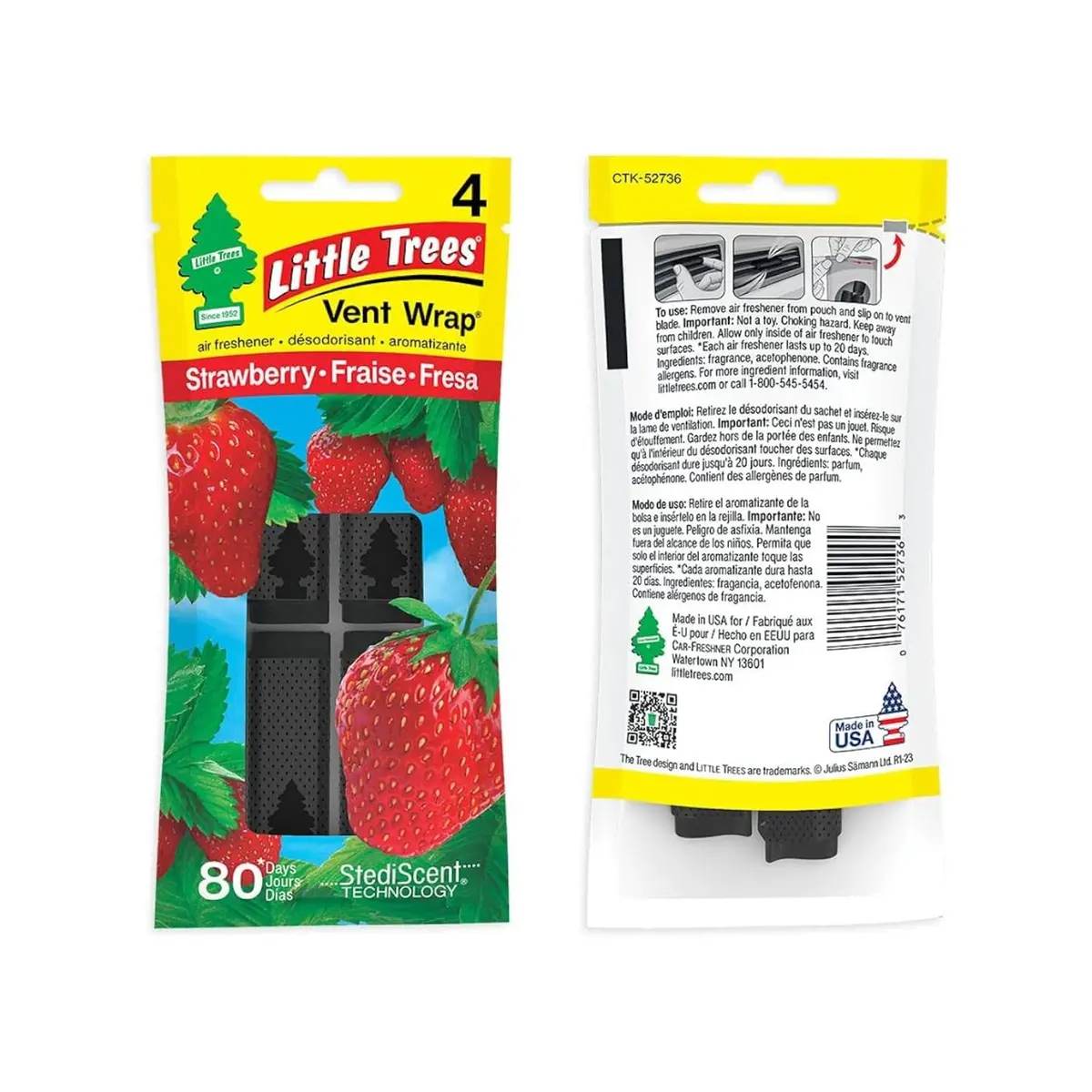 Lt Vent Wrap Strawberry - New 1