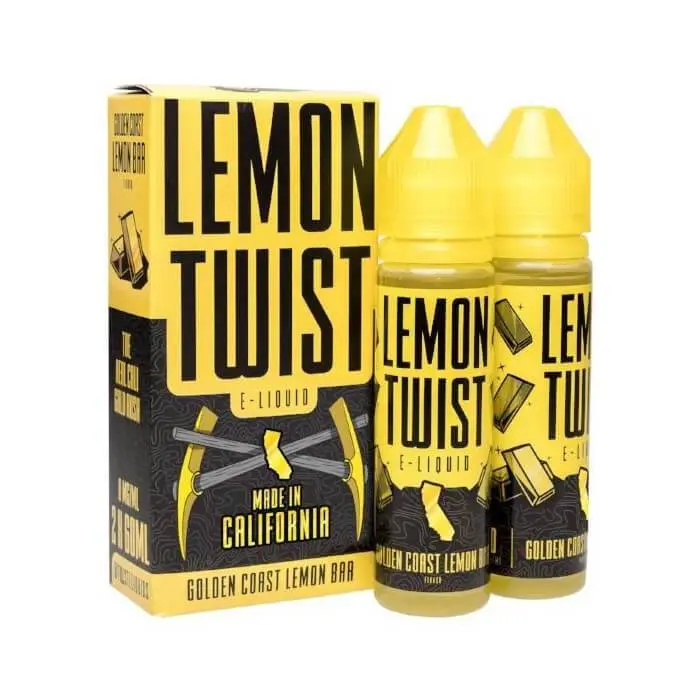 Golden Coast Lemon Bar By Lemon Twist E-Liquids 120Ml 1