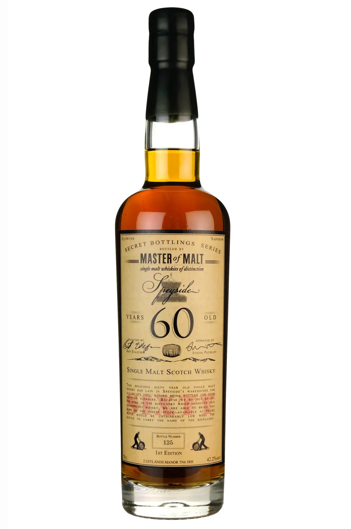 Speyside 60 Year Old Master Of Malt Secret Bottlings Series 1St Edition 1