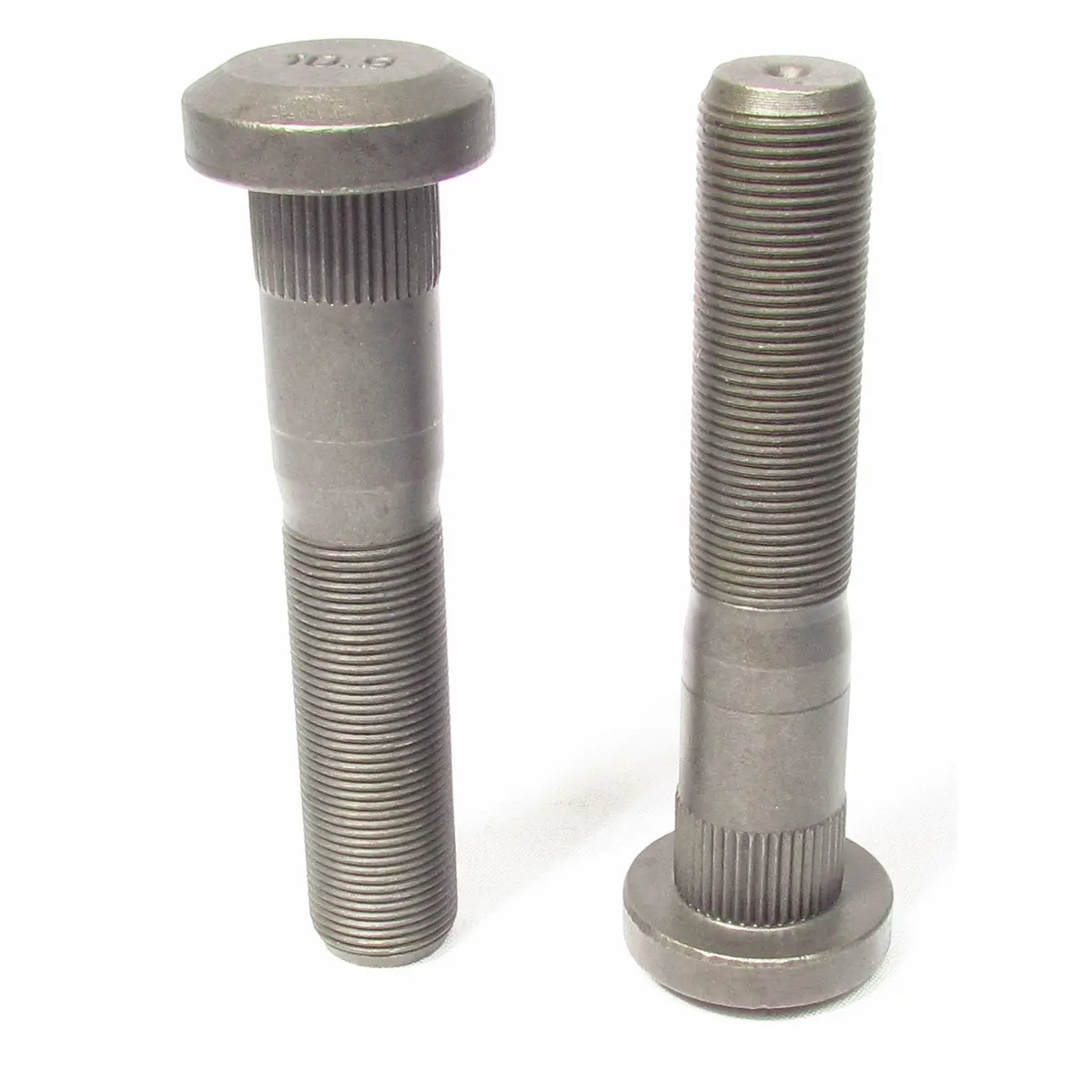 Metric Serrated Drive Wheel Stud M22 X 1.5 Thd 0.910" Bd X 4 15/32" - 10 Pack 1
