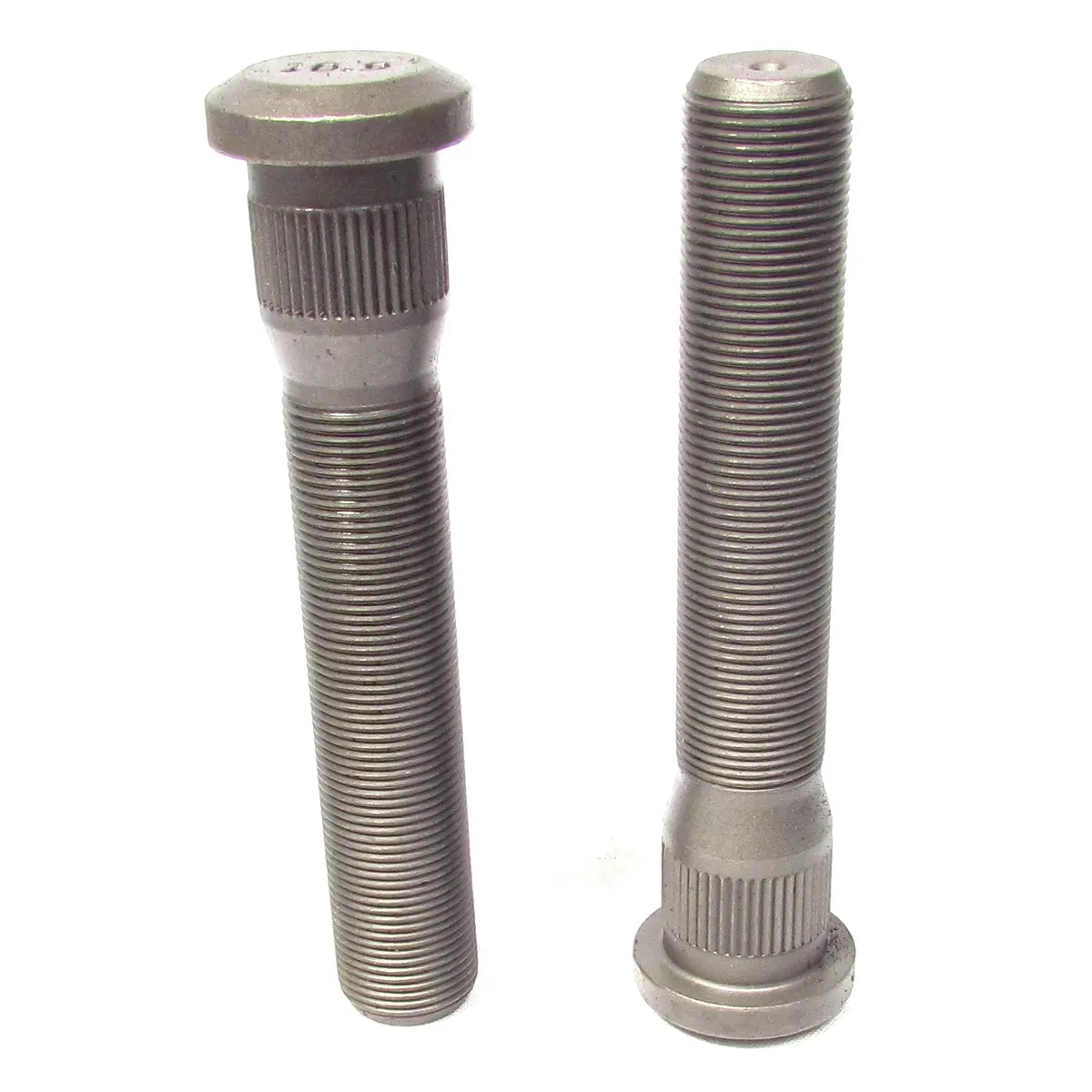 Metric Serrated Drive Wheel Studs  M22 X 1.5 Thd 0.975" B.D. X 5 3/32" Length - Replaces E8980 - 10 Pack 1