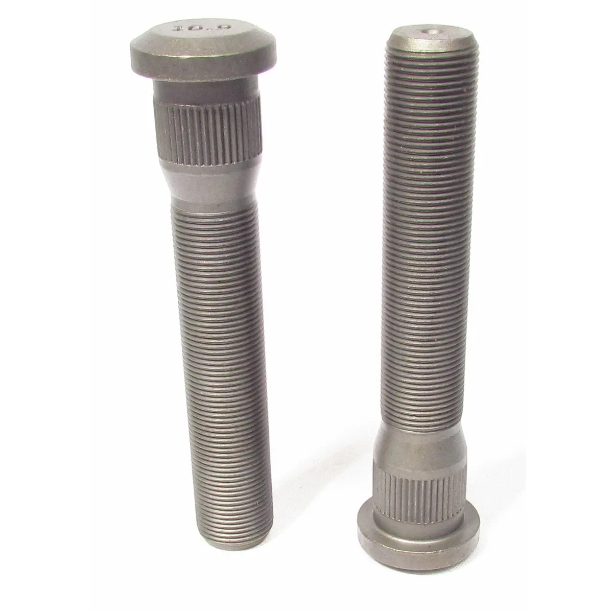 Metric Serrated Drive Wheel Stud M22 X 1.5 Thd 0.975" B.D. X 4" Length - Replaces E8981 - 10 Pack 1