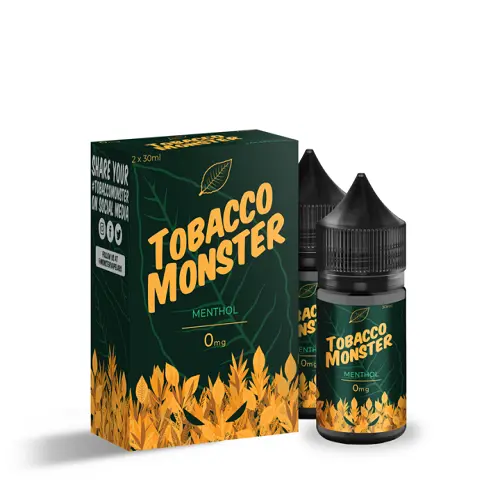 Menthol Salt Double Box By Tobacco Monster 2X15ml 1