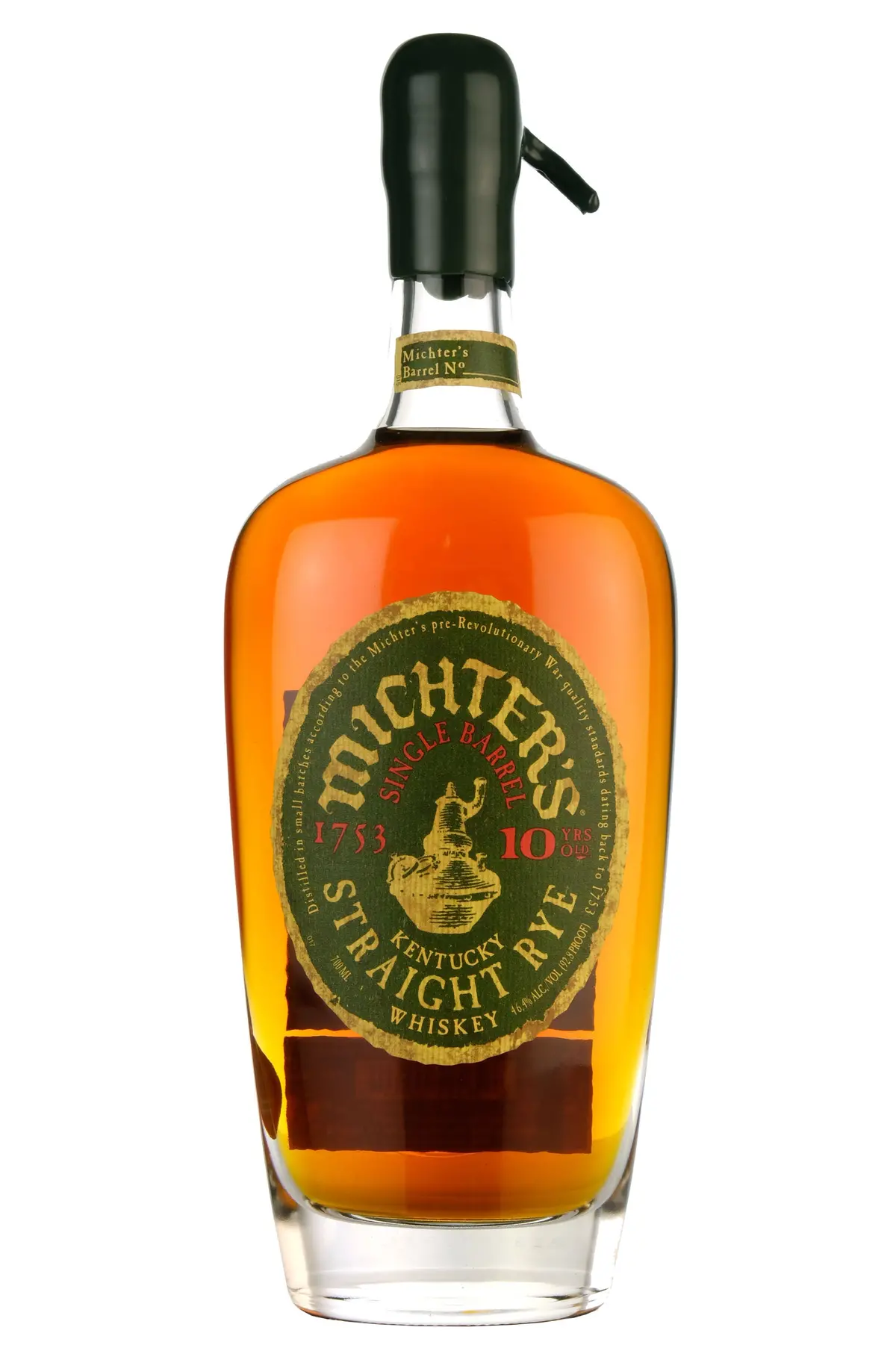 Michter's 10 Year Old Rye Single Barrel L21e1529 Bottled 2021 1
