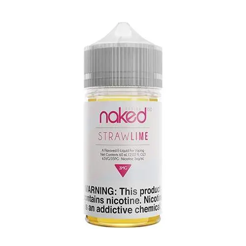 Straw Lime By Naked 100 Fusion 60Ml 1