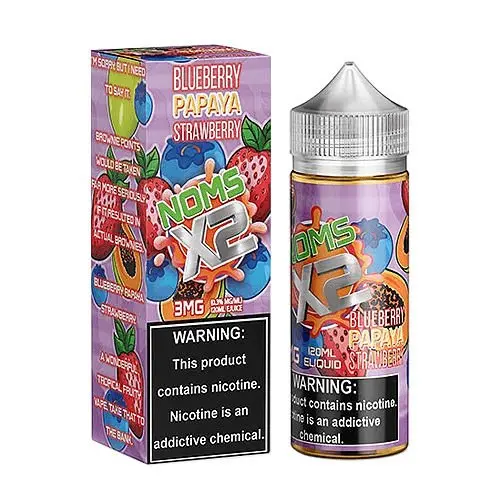 Blueberry Papaya Strawberry By Noms X2 120Ml 1