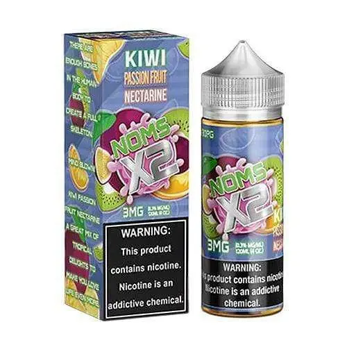Kiwi Passion Fruit Nectarine By Noms X2 120Ml 1