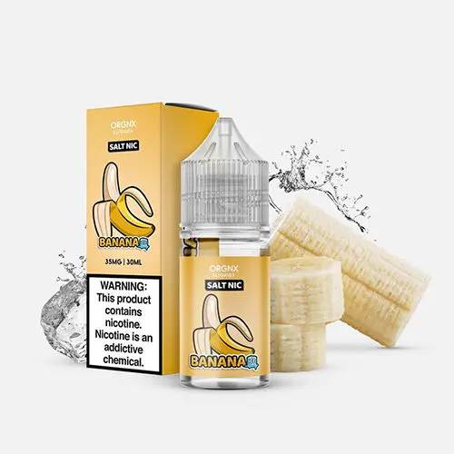Banana Ice Salt By Orgnx Eliquids 30Ml 1