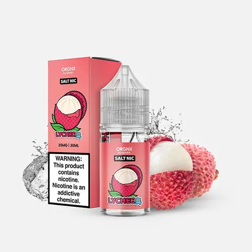 Lychee Ice Salt By Orgnx Eliquids 30Ml 1