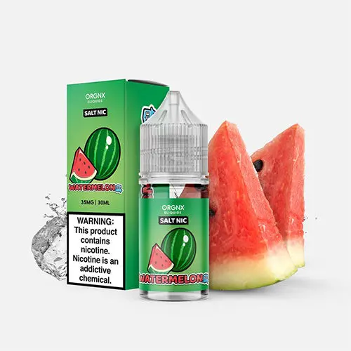 Watermelon Ice Salt By Orgnx Eliquids 30Ml 1